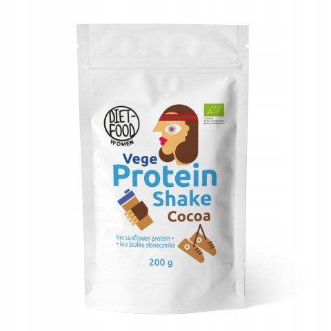 Diet Food Vege Protein Shake Bio 200g czekolada