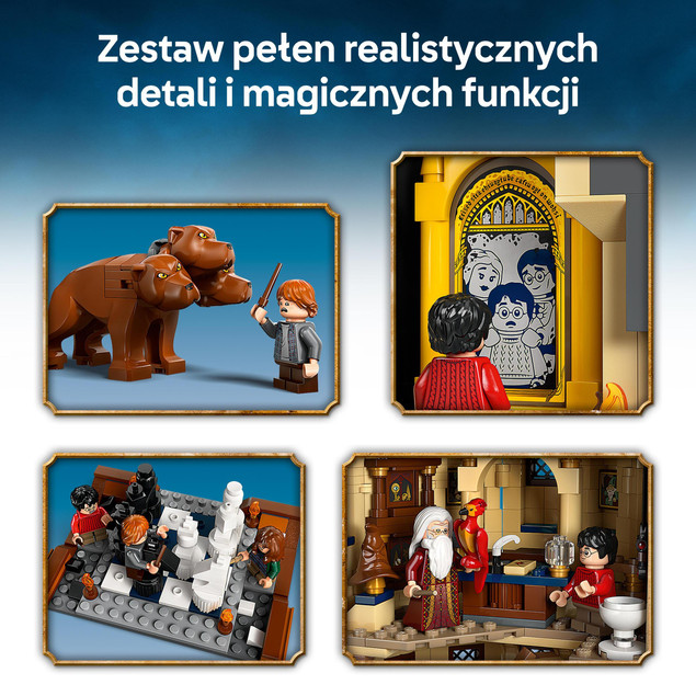 LEGO Harry Potter 76454 Zamek Hogwart Główna Wieża – Model Kolekcjonerski