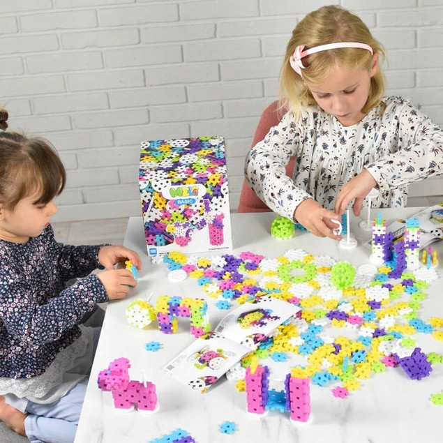 Klocki Meli Constructor Pink 400 el. – dziewczynki 3+