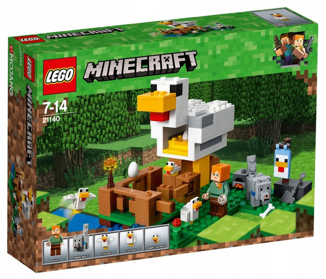 Lego MINECRAFT klocki Kurnik 21140