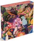 Ravensburger Puzzle Art & Soul: Kolorowe ptaki i kwiaty 750 sztuk