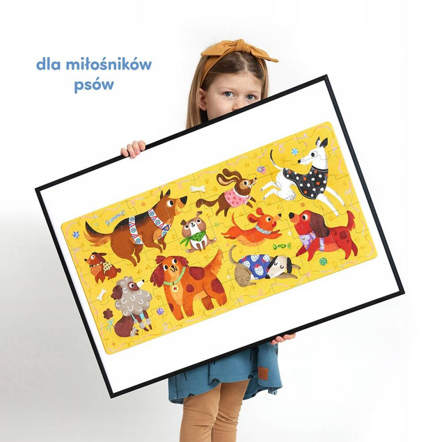 Puzzle Hau Pieski CzuCzu 40 el.