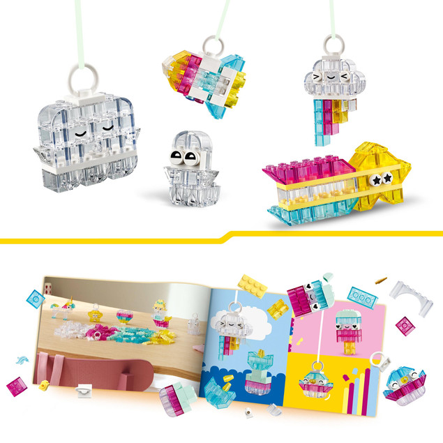 LEGO Classic 11040 Magiczne Przezroczyste Pudełko Klocków