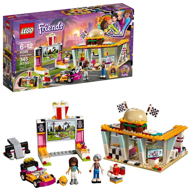 Wyścigowa restauracja LEGO Friends 41349