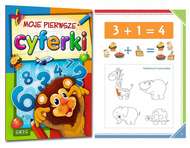 BOOK BOX 10 Książek Dla Dzieci 6-10 Lat MATEMATYKA Polski Szlaczki Czytanie