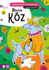 Rewia kóz Zwariowane Kolorowanki dla Dzieci z Brokatowymi Naklejkami Zielona Sowa