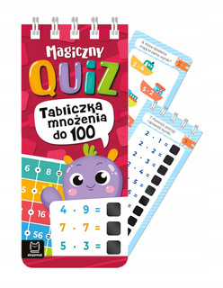 Magiczny Quiz TABLICZKA MNOŻENIA Do 100 Na Spirali 7+ Aksjomat 4293