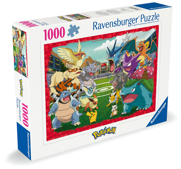 Puzzle RAVENSBURGER Pokemon Ostateczna rozgrywka (1000 elementów)