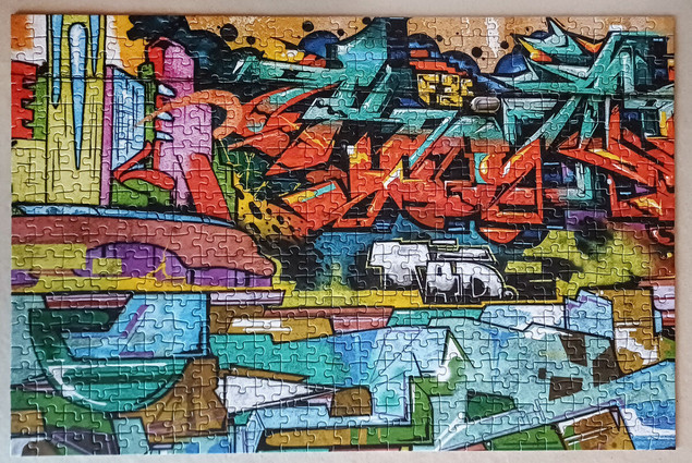 Puzzle 500 Tactic Sztuka Uliczna Graffiti
