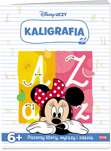 Disney uczy Minnie Kaligrafia UKA-9302 Praca zbiorowa