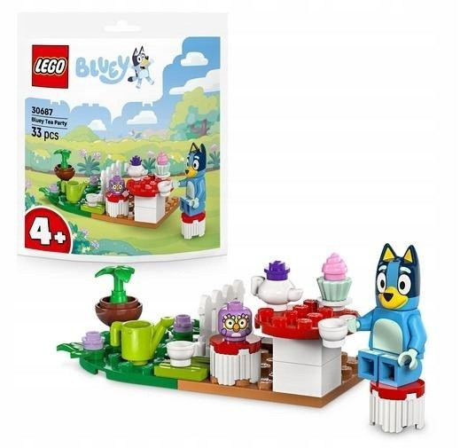 Klocki LEGO 30687 Bluey Podwieczorek Blue Saszetka Zestaw Dla Dzieci 4+