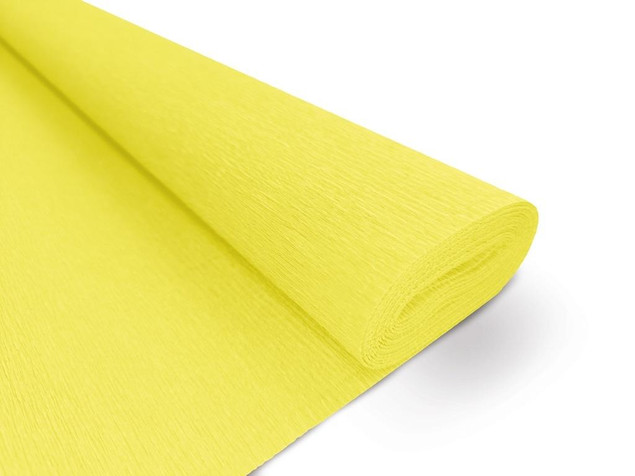 Krepina premium 103 cytrynowy 200x50 cm INTERDRUK (5902277238450)
