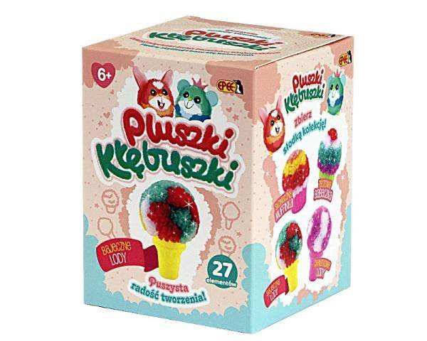 EPEE Pluszki-Kłębuszki Bajeczne Lody 27 elementów 093056