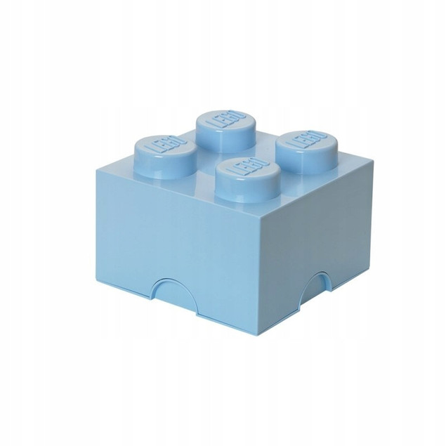 LEGO Pojemnik na Klocki Storage Brick 2x2 Jasnoniebieski 40031736