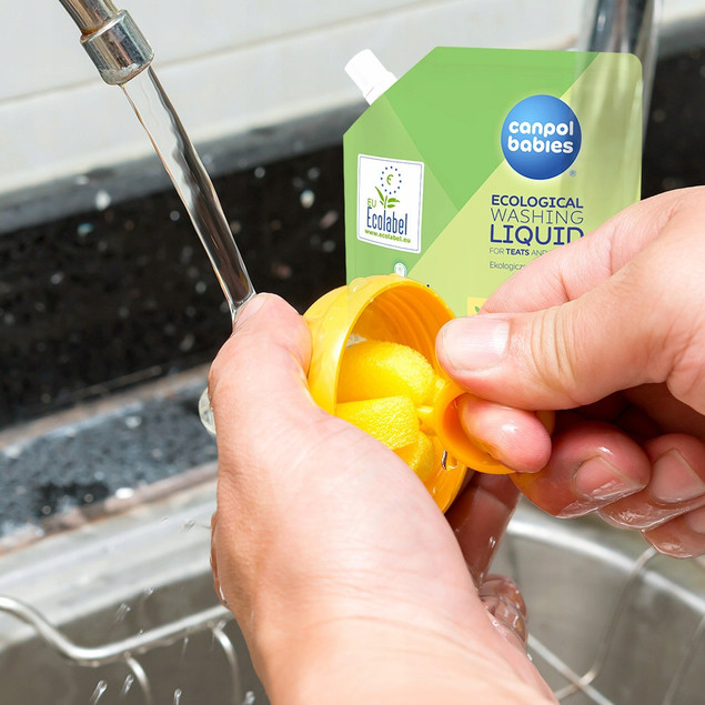 CANPOL Płyn Opakowanie UZUPEŁNIAJĄCE EKOLOGICZNEGO Płynu Do Mycia 4x 1000ml