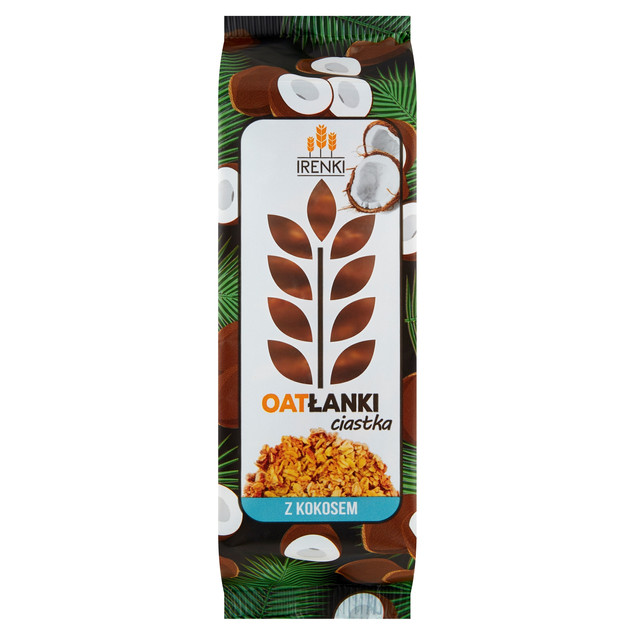 Ciastka owsiane z wiórkami kokosowymi BEZ MĄKI Irenki 150 g