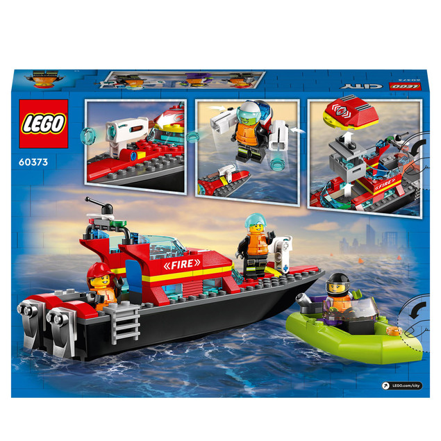LEGO City Łódź Strażacka 144 el. 5+ 60373