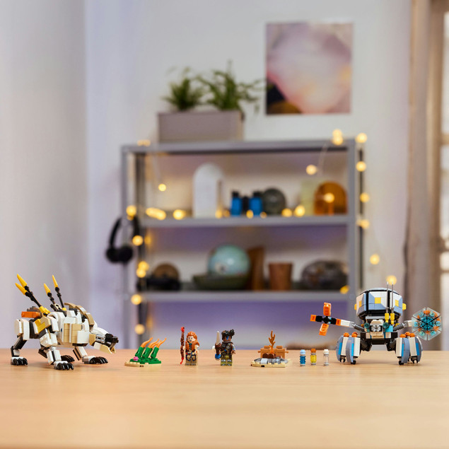 LEGO Horizon Adventures 77037 Aloy i Varl kontra Shell-Walker (Krabołaz) i Piłoząb Zestaw