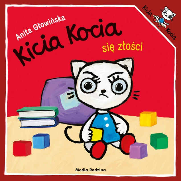 Kicia Kocia się złości Anita Głowińska_1