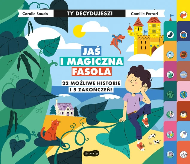 Jaś i magiczna fasola. Ty decydujesz Coralie Saudo