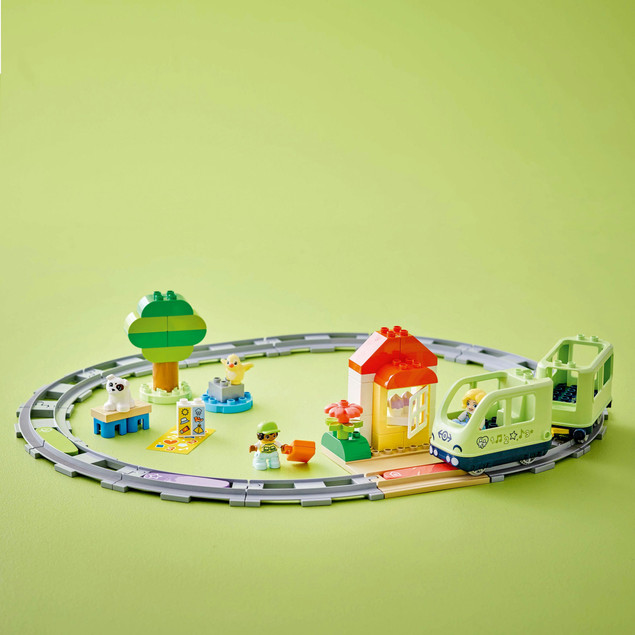 LEGO DUPLO TOWN Przygoda z Interaktywnym Pociągiem 10427 – Edukacja i Zabawa dla Dzieci 2+