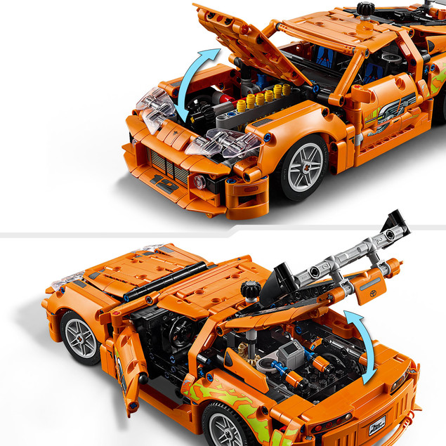 LEGO Technic 42204 Fast and Furious Toyota Supra MK4 Model Samochodu