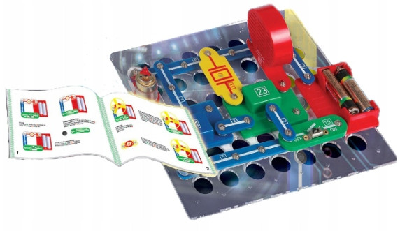 Sekrety Elektroniki 500 eksperymentów – zestaw 6+ | Dromader