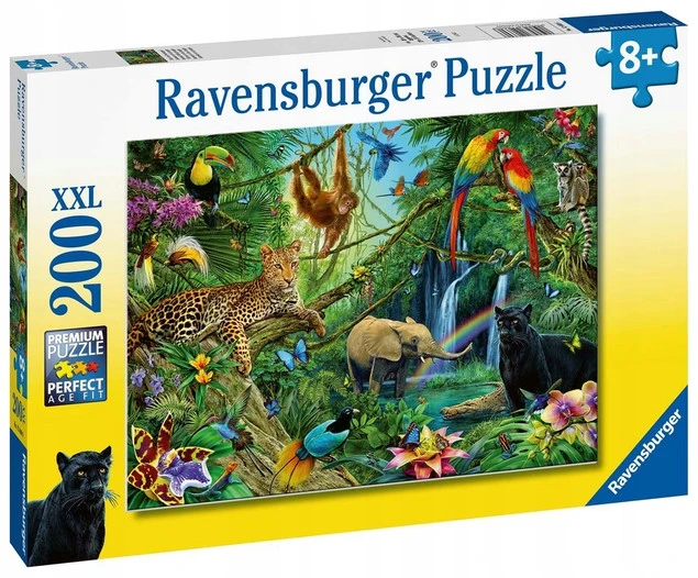 Zwierzęta w Dżungli - Puzzle Ravensburger
