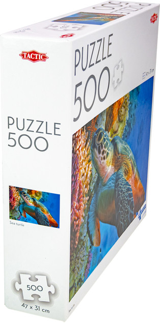 Puzzle Tactic 500 Sea Turtle - Układanka z Żółwiem Morskim