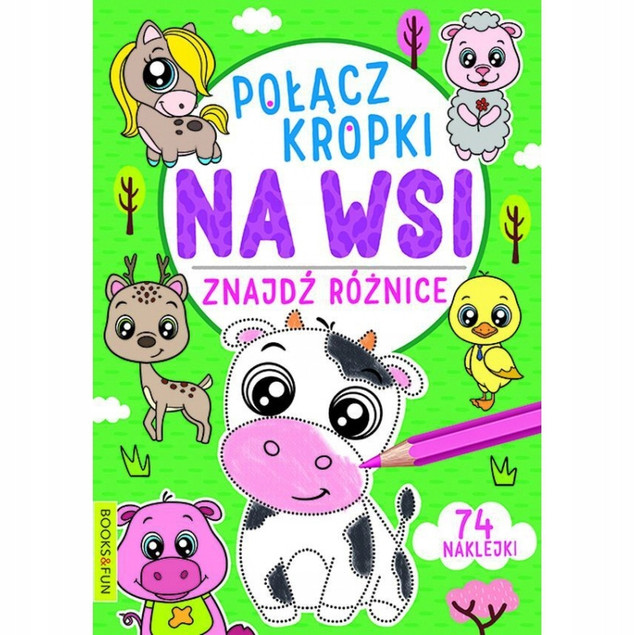 Połącz kropki, znajdź różnice. Na wsi