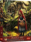 Puzzle Trefl 500 el. Czerwony Kapturek i Wilk Premium Plus