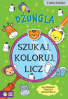 Dżungla. Szukaj, Koloruj i Licz Sylwia Czarnecka - Książka Edukacyjna (4+/6+)