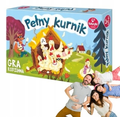 Gra Planszowa Pełny Kurnik – Kukuryku