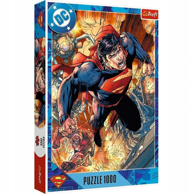 Puzzle Trefl 1000 elementów Superman w akcji