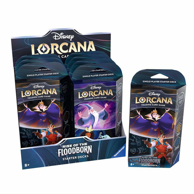 Disney Lorcana Rise of the Floodborn: Amethyst & Steel Starter Deck