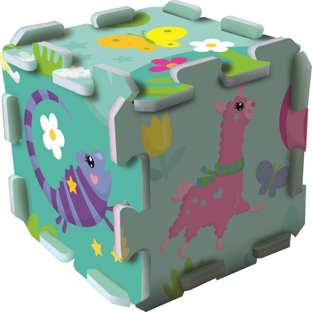 Puzzle Piankowe Gramy w Lamy Mata 8 Elementów Trefl 2+