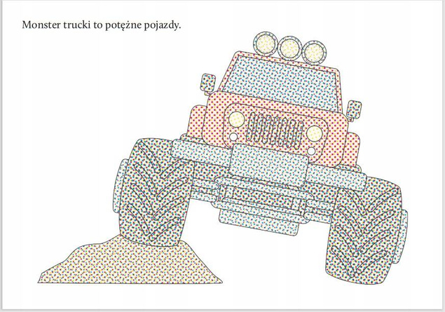 Malowanki Wodne Wyczaruj Monster Trucki Kolorowanka 2+ Skrzat