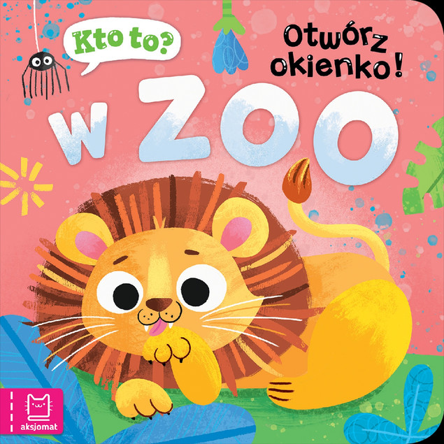Książeczka z okienkami Kto to? Zwierzęta ZOO – Katarzyna Łanocha