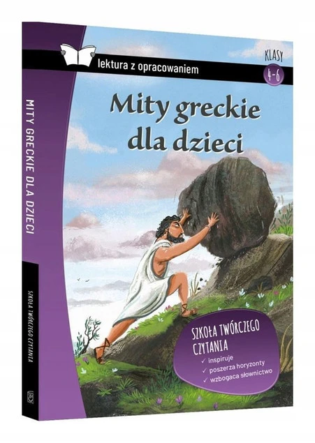 Mity greckie dla dzieci Lektura z opracowaniem Praca zbiorowa