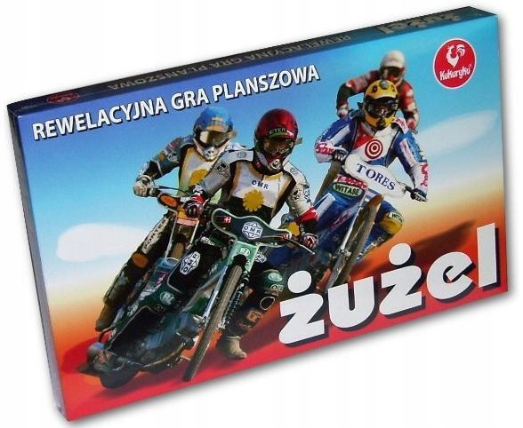 Gra Planszowa Żużel Przenieś Się W Świat Ryku Silników 6+ Kukuryku