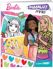 Barbie Pomaluj Mnie! Książka Malowanka Wodna Farby