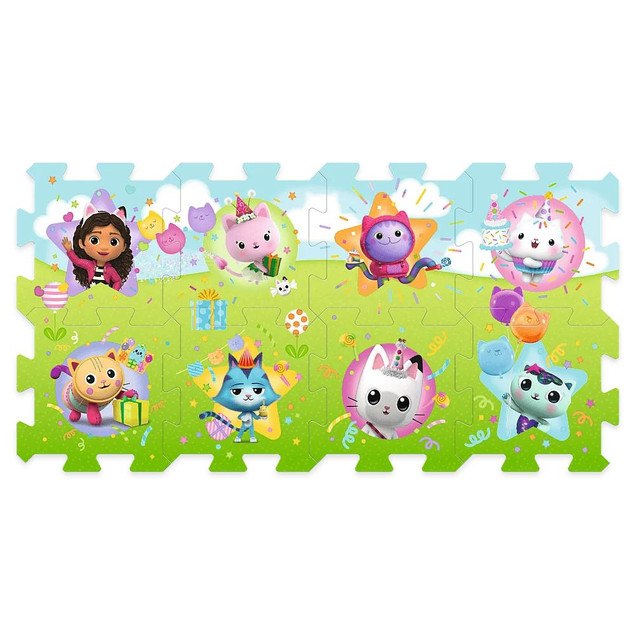 Puzzle Trefl 8 elementów Puzzle piankowe TREFL Magiczny Dom Gabiny
