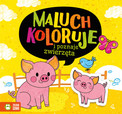 Maluch Koloruje i Poznaje Zwierzęta – Edukacyjna Kolorowanka Zielona Sowa