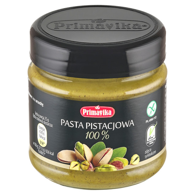 Krem PISTACJA Primavika PASTA PISTACJOWA 190G PRIMAVIKA 190 g