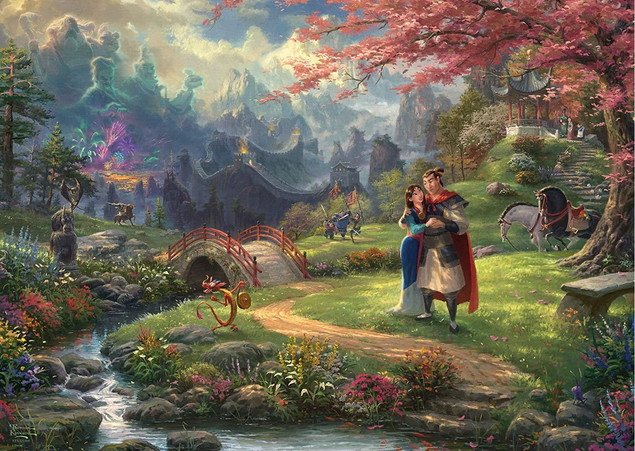 Puzzle 1000 Mulan Disney G3 Schmidt Spiele Premium Quality