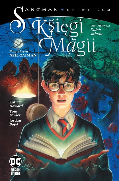 Okładka komiksu Sandman Uniwersum Księga Magii Tom 1