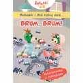 Bobaski i Miś robią dziś... Brum brum! Kolorowanka Trefl
