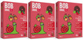 Rollsy Jabłko-Truskawka Bez Cukru 3x100g Bob Snail