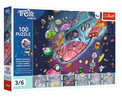 Puzzle Trefl 100 el. Rodzina Treflików: Gonduś w Rakiecie