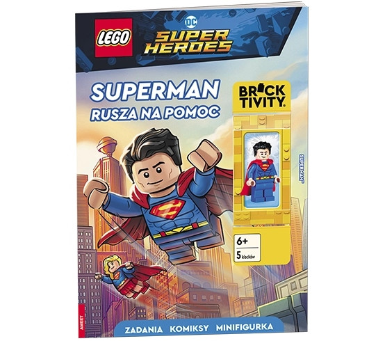 LEGO DC Super Heroes Superman rusza na pomoc Praca zbiorowa